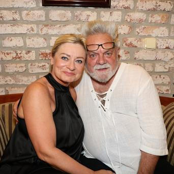 Václav Upír Krejčí s manželkou Lucií