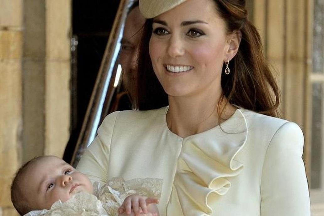 Princezna Kate, princ William a jejich prvorozený syn princ George
