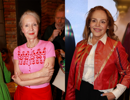 Irena Obermannová a Dagmar Havlová