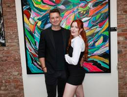 Karel Kašák a přítelkyní