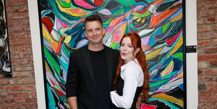 Karel Kašák a přítelkyní