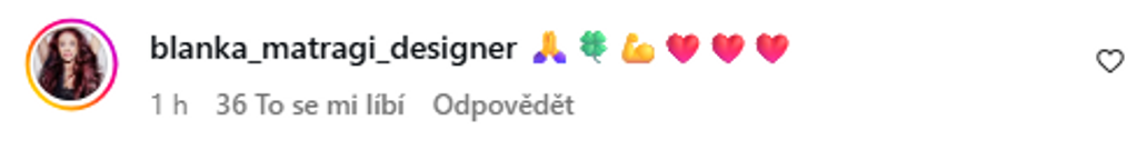 Komentář Blanky Matragi