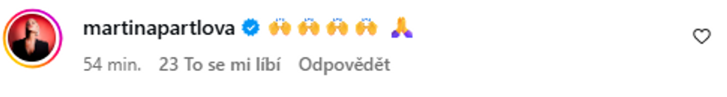 Komentář Martiny Pártlové