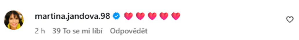 Komentář Martiny Jandové
