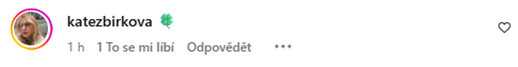 Komentář Kate Žbirkové