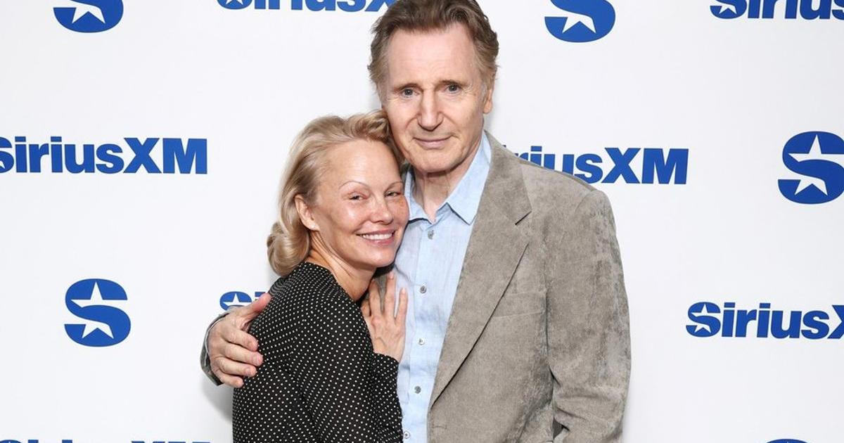 Pamela Anderson a Liam Neeson