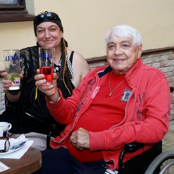 Bea Albrecht a Jiří Krampol