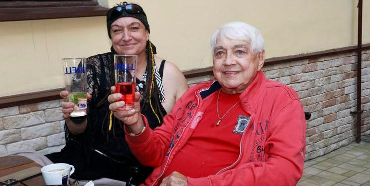 Bea Albrecht a Jiří Krampol