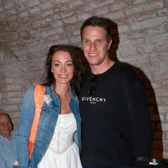 Agáta Hanychová a Miroslav Dopita