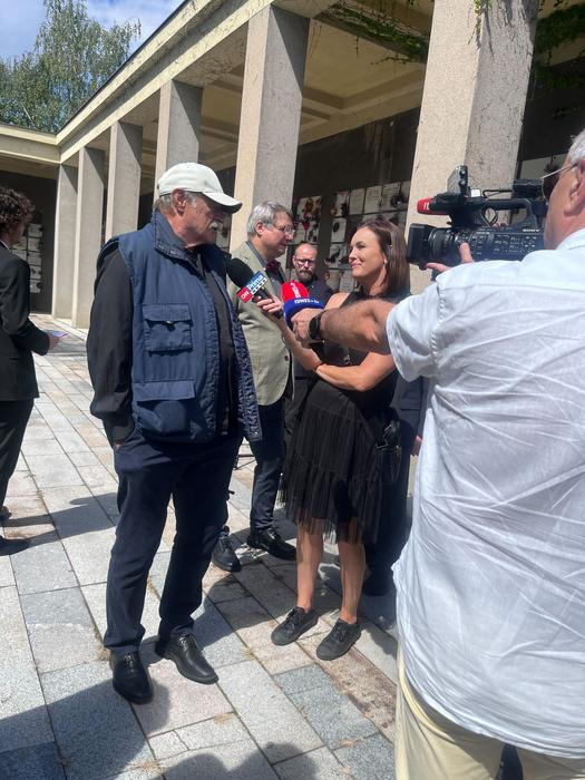 pohřeb Jiřího Krampola