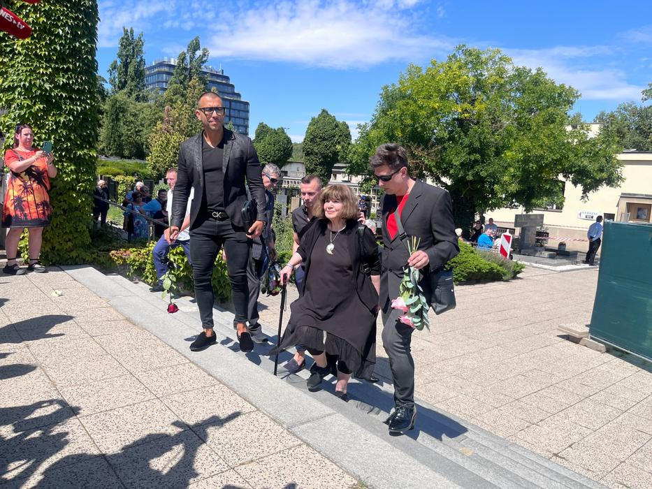 pohřeb Jiřího Krampola