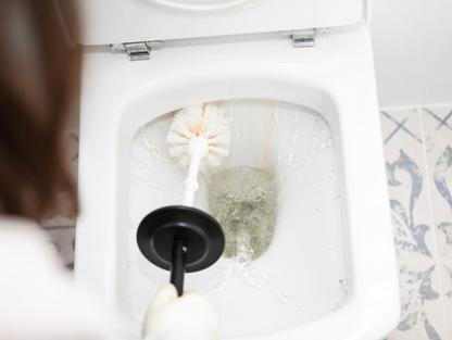 Vodní kámen v toaletě