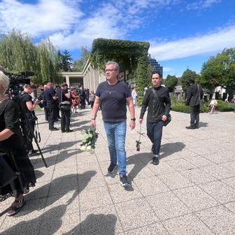 pohřeb Jiřího Krampola