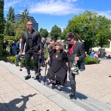 pohřeb Jiřího Krampola