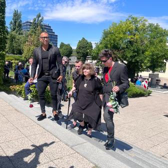 pohřeb Jiřího Krampola