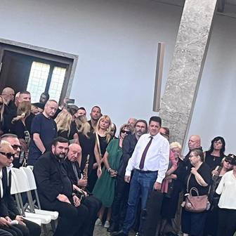 pohřeb Jiřího Krampola