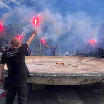 pohřeb Jiřího Krampola