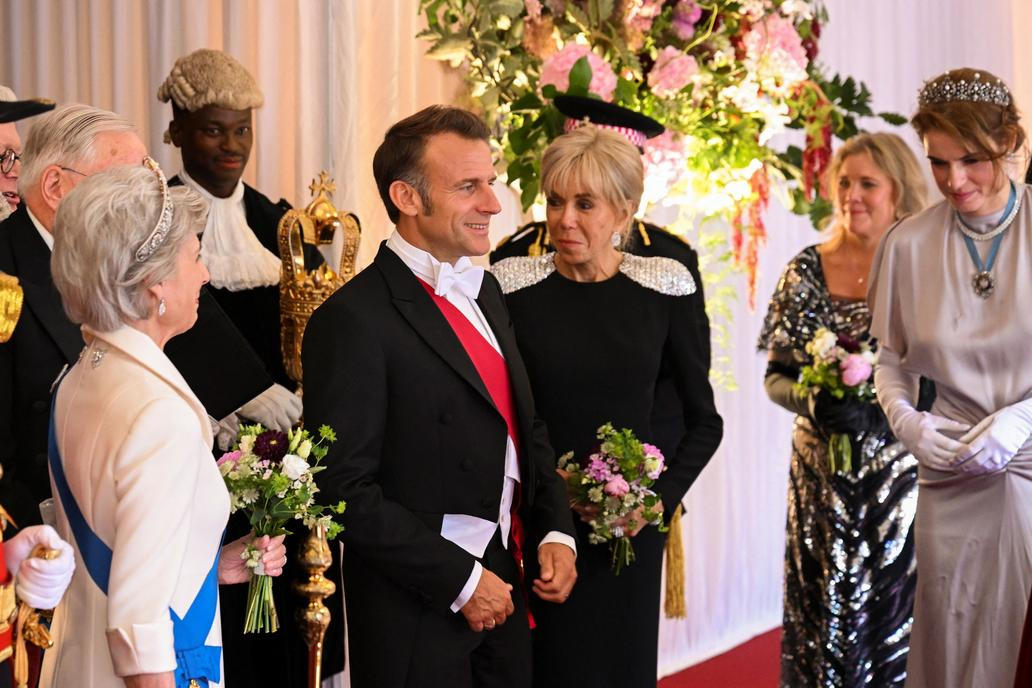 Brigitte Macron a Emmanuel Macron Brigitte Macron