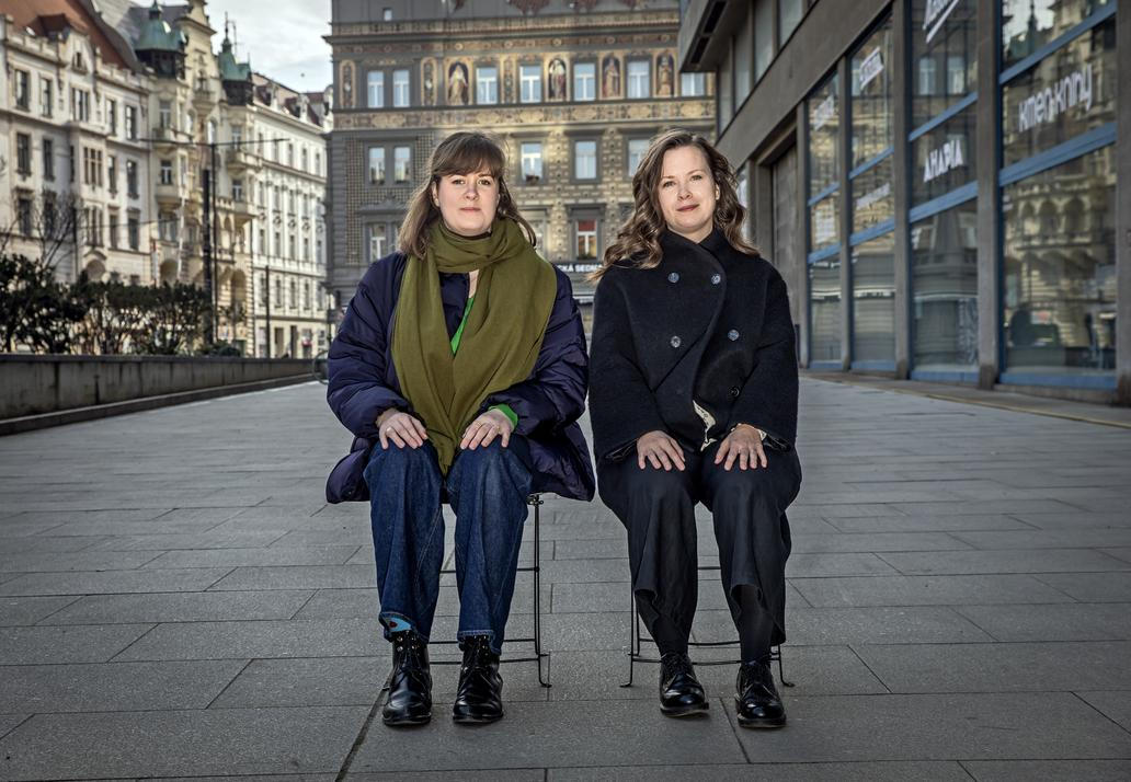 Tereza Valnerová a Karolína Minaříková Krupková