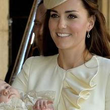 Princezna Kate, princ William a jejich prvorozený syn princ George