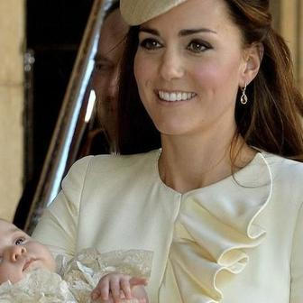Princezna Kate, princ William a jejich prvorozený syn princ George