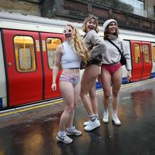No Trousers Tube Ride