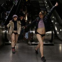 No Trousers Tube Ride