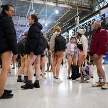 No Trousers Tube Ride