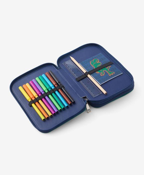 Penál se dvěma zipy s motivem dinosaura, Pepco, 180 Kč