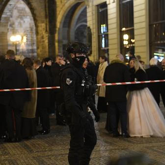 Policejní zásah v Obecním domě