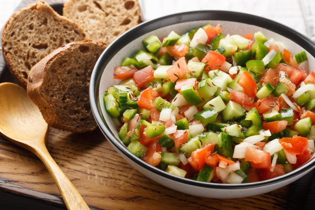 Španělský salát Pipirrana