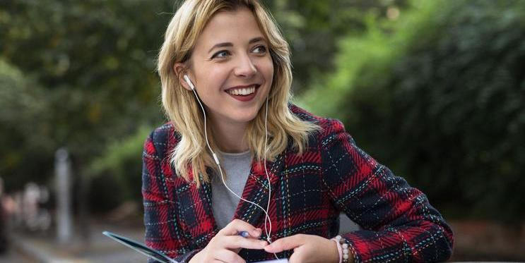 Zpěvačka Anna Slováčková, portrét