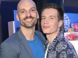 Daniel Krejčík s přítelem Jiřím Vymětalem