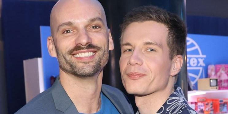 Daniel Krejčík s přítelem Jiřím Vymětalem