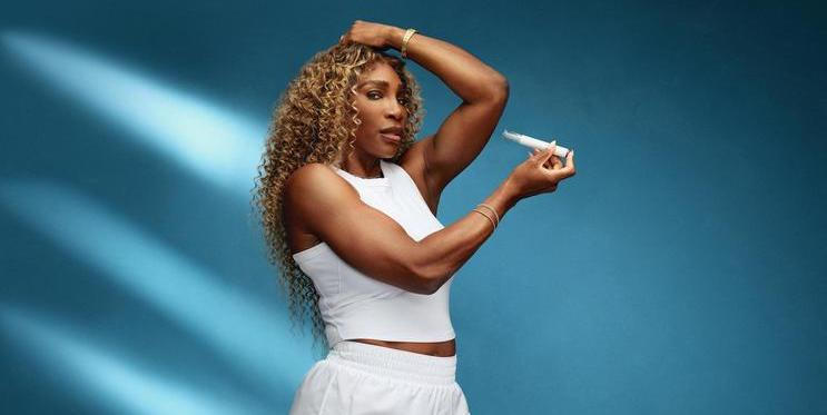 Serena Williams v reklamě na hubnoucí injekce GLP-1 společnosti Ro.
