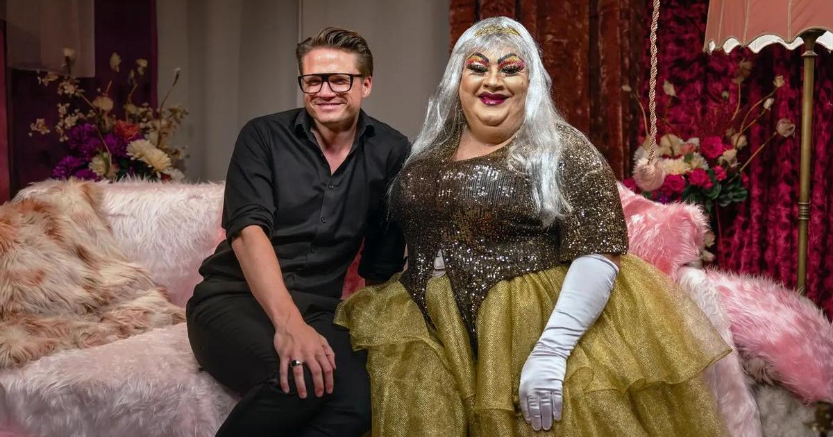 Ondřej Brzobohatý v pořadu Chi Chi na gauči