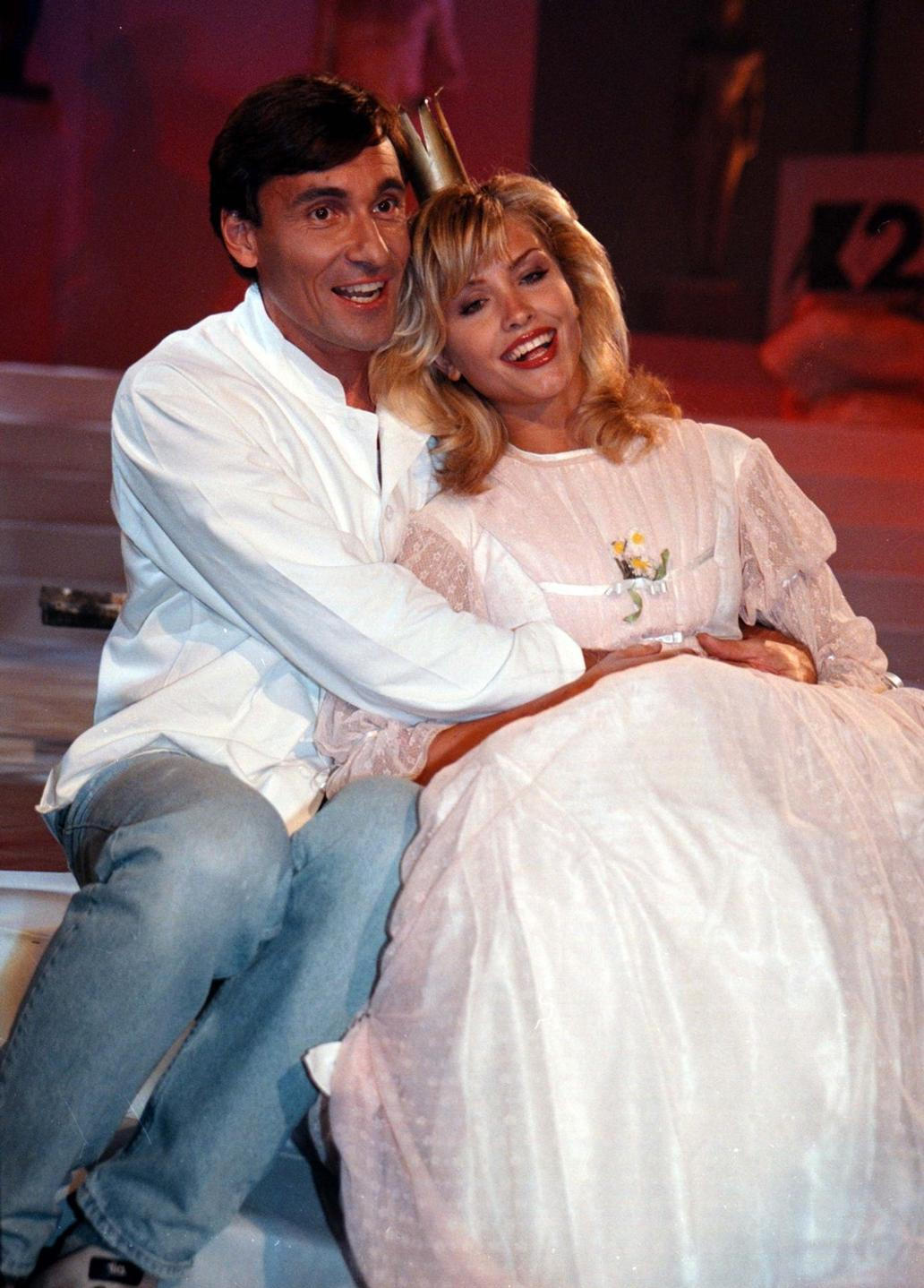 Lenka Beličková s Janem Čenským, 1994