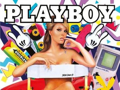 Titulní strana časopisu Playboy