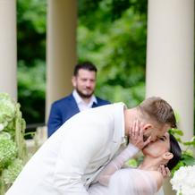 Svatba návrhářky Debbie Brown