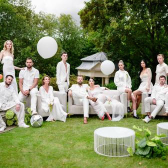 Svatba návrhářky Debbie Brown