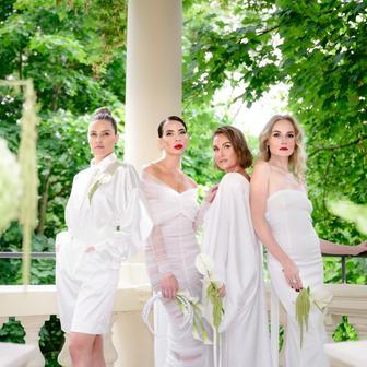 Svatba návrhářky Debbie Brown