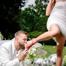 Svatba návrhářky Debbie Brown