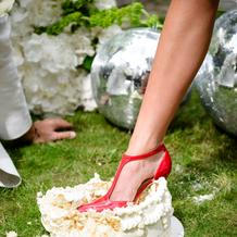 Svatba návrhářky Debbie Brown