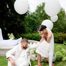 Svatba návrhářky Debbie Brown