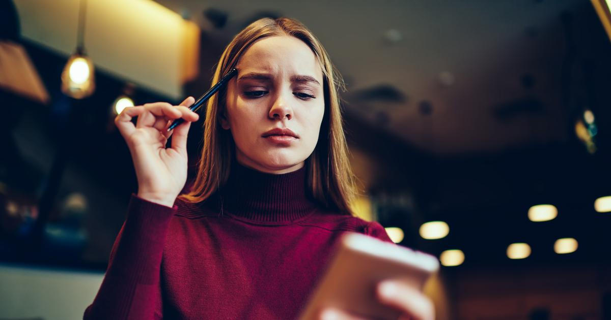 Přemýšlení nad online nakupováním