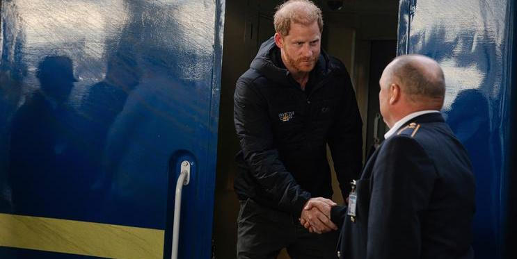 Princ Harry je na Ukrajině