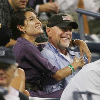 Bruce Willis s manželkou Emmou Heming