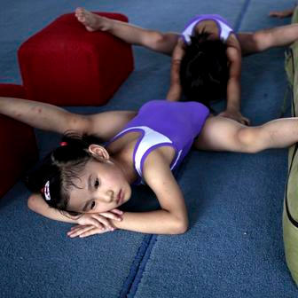 Drsná gymnastická škola Číny