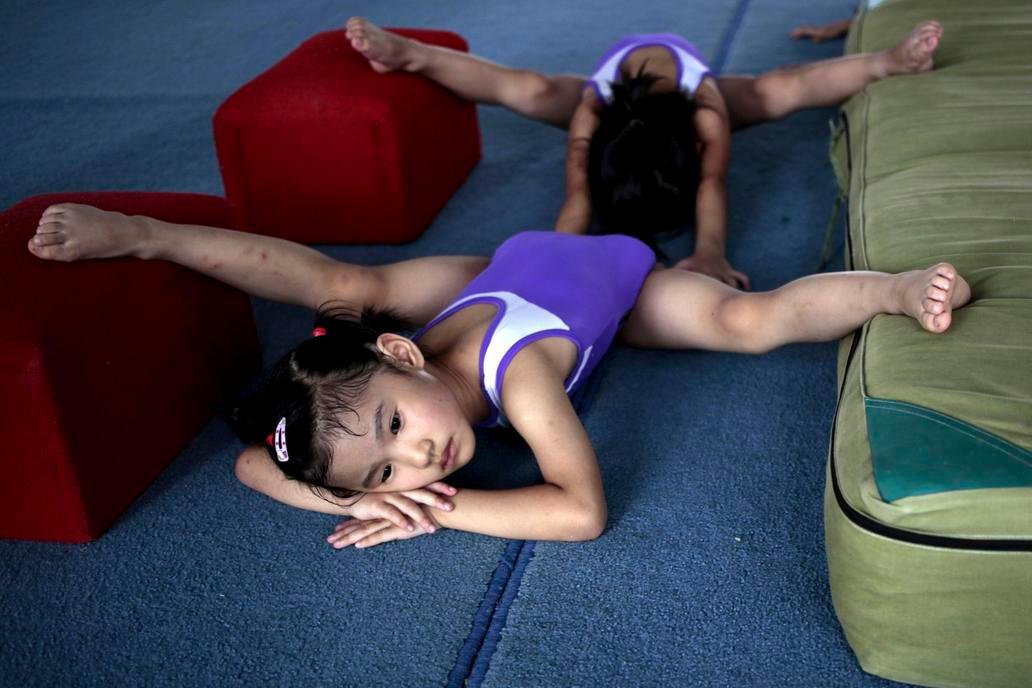 Drsná gymnastická škola Číny