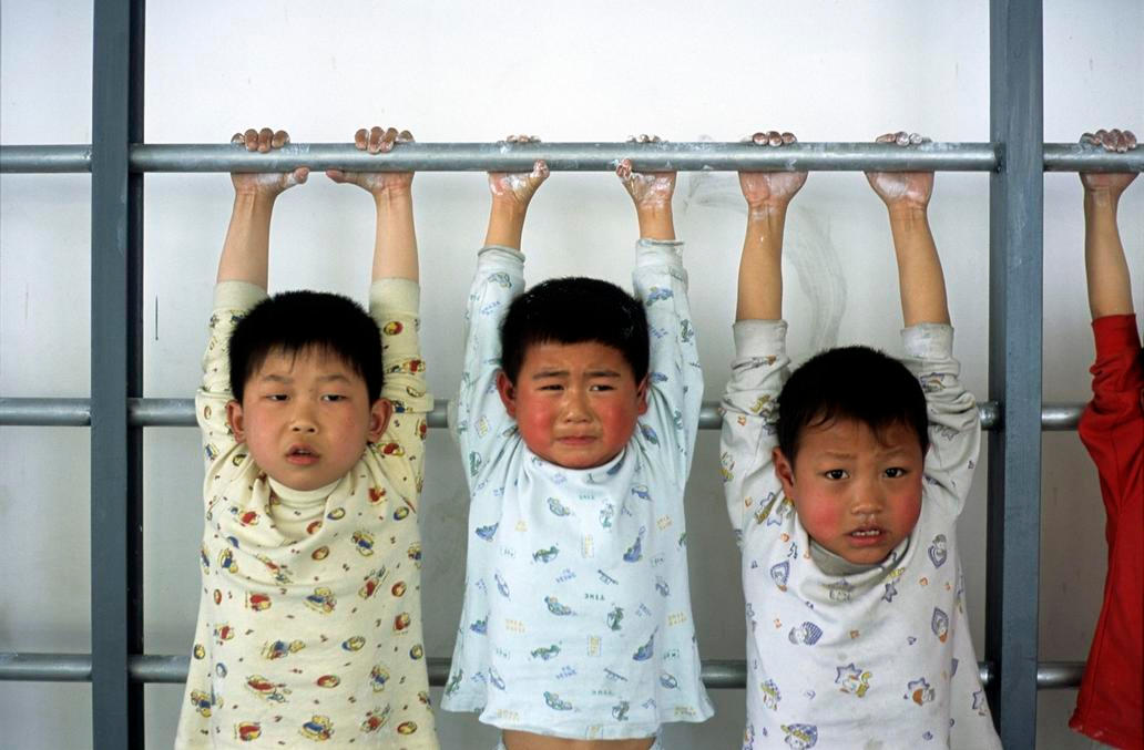 Drsná gymnastická škola Číny